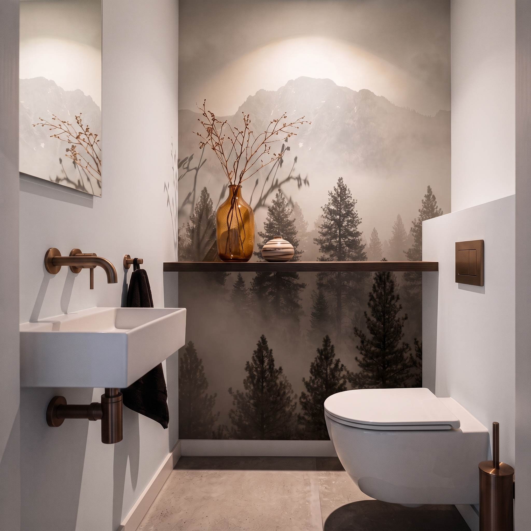 WC achterwand